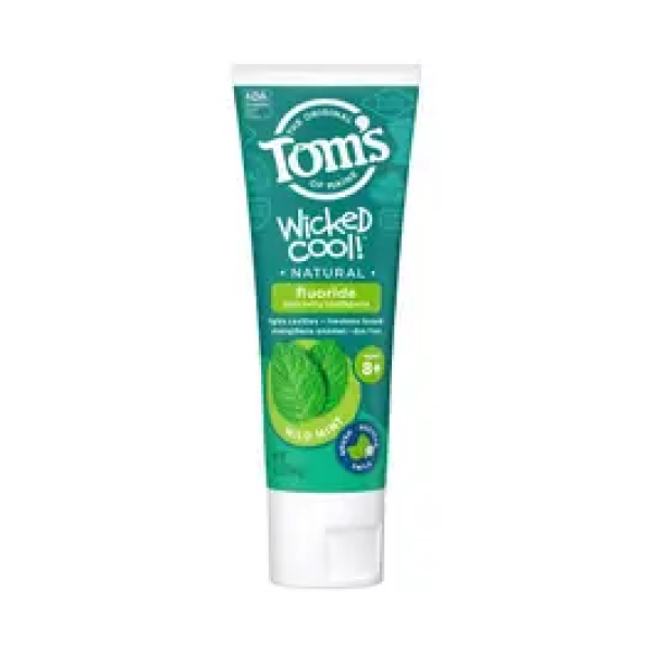 Tom's of Maine Wicked Cool Toothpaste Mild Mint Fluoride