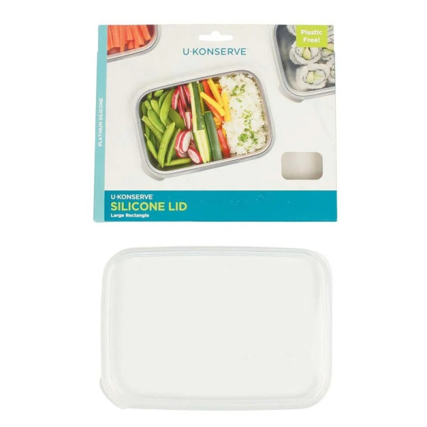 Ukonserve Silicone Lid For Rectangle Container 45oz/28oz