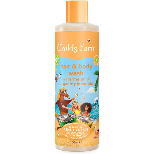 Childs Farm Hair & Body Wash 500ml - Watermelon Pineapple