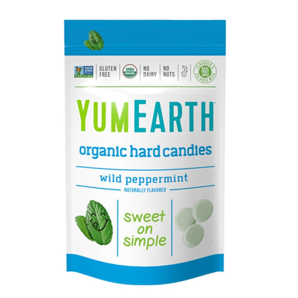 YumEarth Organic Hard Candies - Wild Peppermint