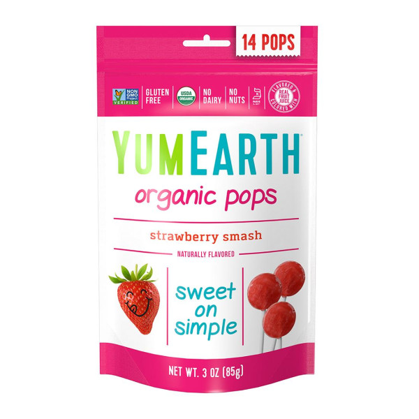 YumEarth Organic Strawberry Pops