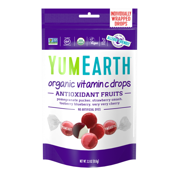 YumEarth Organic Drops - Vitamin C Anti-oxidant Fruits