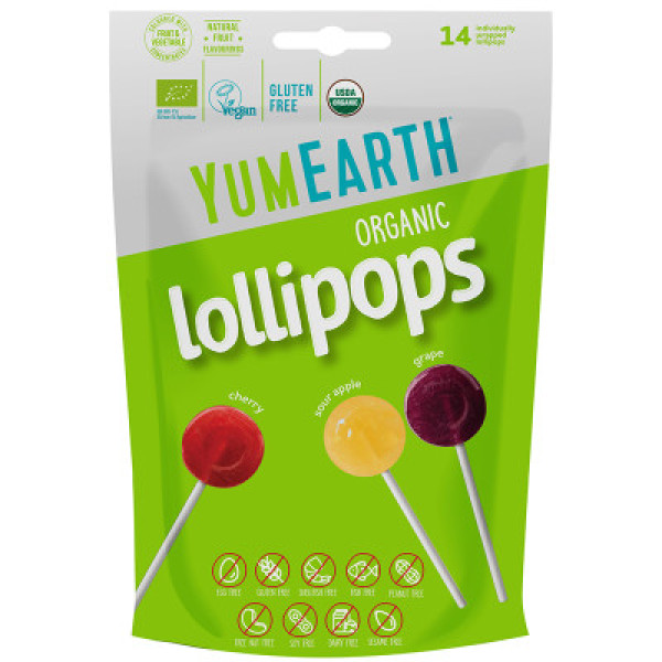 YumEarth Organic Sour Pops