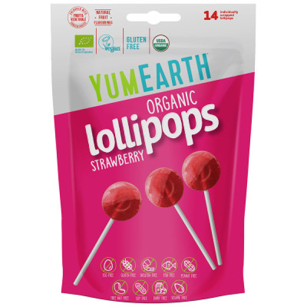 YumEarth Organic Strawberry Pops