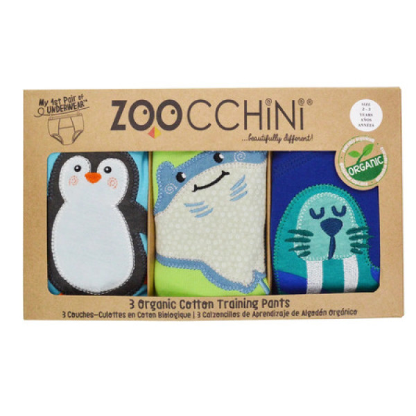 Zoocchini Organic Potty Traning Pants 3pcs Sea Crew
